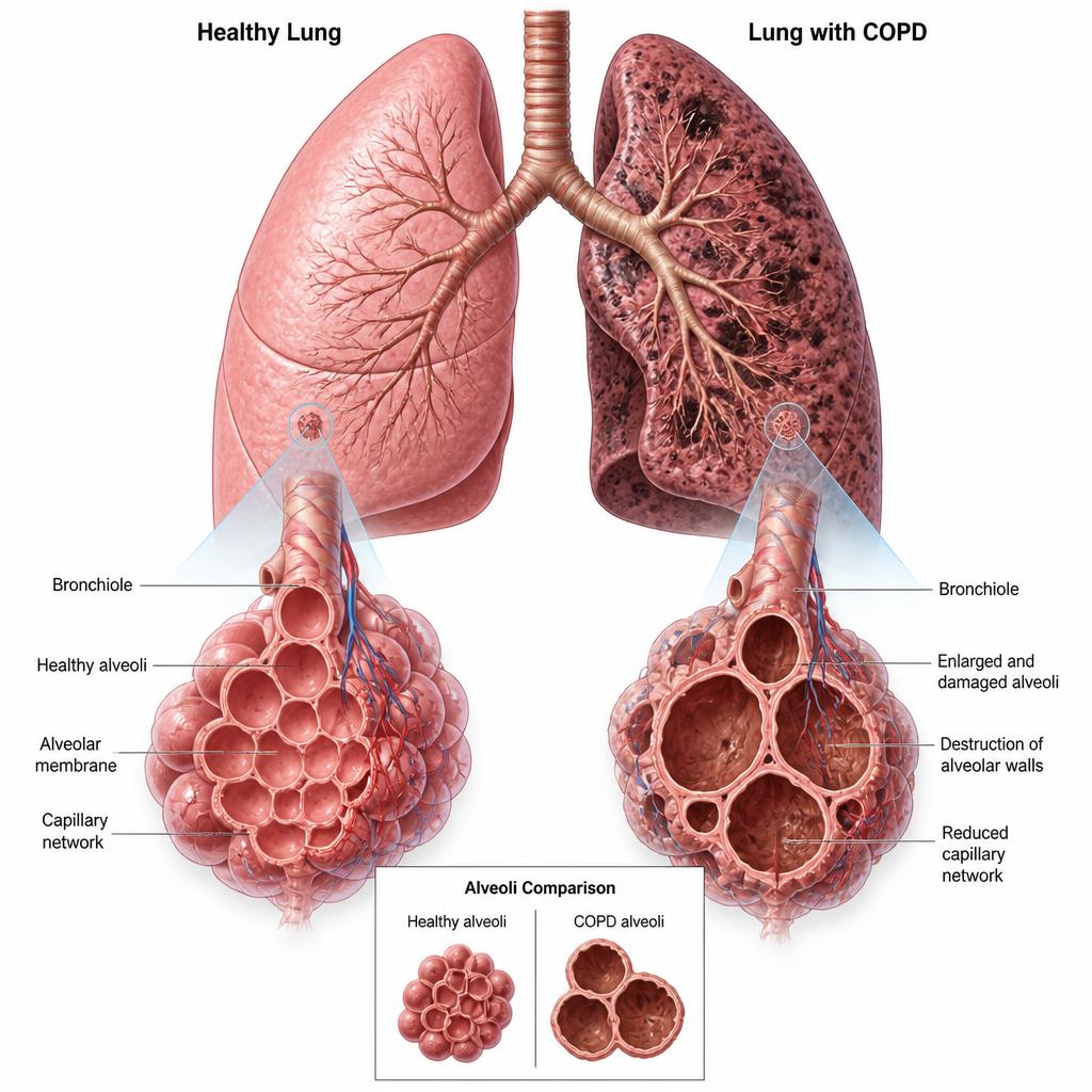Homeopathic treatment for copd condition in Mumbai