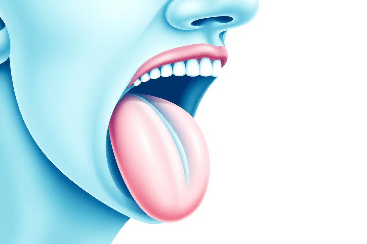 Tongue Cancer Tongue cancer care — tongue anatomy illustration